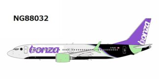 NG88032 NG MODELS Flair Airlines / フレア航空 Bonza Airline hybrid livery B737 MAX8 C-FLKC 1:400 予約