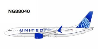 NG88040 NG MODELS United Airlines / ユナイテッド航空 United Together B737 MAX8 N27261 1:400 お取り寄せ