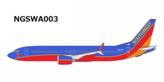 NGSWA003 NG MODELS Southwest Airlines / サウスウエスト航空 Canyon Blue Retro B737 MAX8 N872CB 1:400 予約