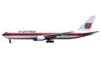 04617 Phoenix United Airlines / ユナイテッド航空 Polish B767-300ER N641UA 1:400 お取り寄せ