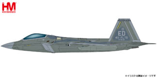 HA2829 HOBBY MASTER U.S. Air Force / アメリカ空軍 F-22 ラプター w/赤外線センサーポッド 第411試験航空団 エドワーズ空軍基地 1:72 予約