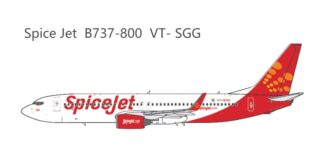 VT-SGG Panda Models Spicejet / スパイスジェット B737-800 VT-SGG 1:400 予約