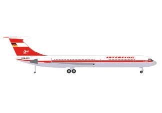 571708-001 Herpa Interflug / インターフルグ/インターフルーク IL-62M DDR-SEO 1:200 予約