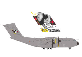 573191 Herpa Spanish Air Force / スペイン空軍 A400M TK.23-14 31st Wing (Ala 31) - 50 Aniversario 1:200 予約