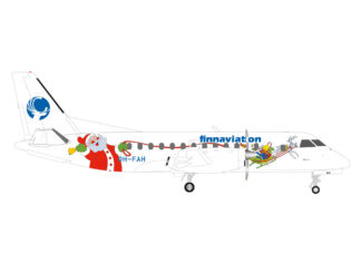 573245 Herpa FINNAIR / フィンエア Saab 340 OH-FAH Santa 1:200 予約