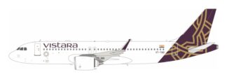 320UK0124 IN Flight200 VISTARA / ビスタラ航空 A320-200N VT-TQD スタンド付き 1:200 予約