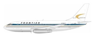 732F91024P IN Flight200 Frontier Airlines / フロンティア航空 Polished B737-200 N7381F スタンド付き 1:200 予約