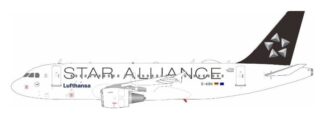 JF-A319-018 JFOX Lufthansa / ルフトハンザドイツ航空 Star Alliance A319-100 D-AIBH 1:200 スタンド付 予約