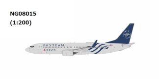 NG08015 NG MODELS Delta Air Lines / デルタ航空 Skyteam c/s; B737-800/w N3761R 1:200 予約