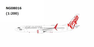 NG08016 NG MODELS Virgin Australia / ヴァージン・オーストラリア with scimitar winglets B737-800/w VH-YIV 1:200 予約