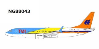 NG88043 NG MODELS TUI Airlines / TUI航空  'Fuerteventura' in the TUI 50 years livery  B737 MAX8 D-AMAH 1:400 予約