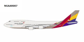 NGAAR007 NG Lite MODELS Asiana Airlines / アシアナ航空 Farewell Flight B747-400 HL7428 1:400 予約