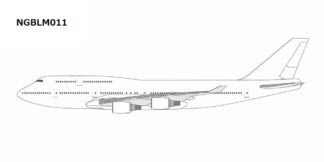 NGBLM011 NG Lite MODELS White / ホワイト B747-400 N/A 1:400 予約