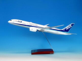 NH00115 全日空商事特注品 ANA All Nippon Airways / 全日空 B787-9 RRエンジンロゴ WiFiレドーム付 JA922A 木製台座プレート付 1:100 予約 再掲載