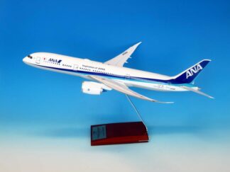 NH00116 全日空商事特注品 ANA All Nippon Airways / 全日空 B787-9 GEエンジンロゴ WiFiレドーム付 JA936A 木製台座プレート付 1:100 予約 再掲載