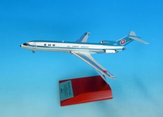 NH20155 全日空商事特注品 ANA All Nippon Airways / 全日空 B727-200 モヒカン JA8355 完成品 木製スタンド付き(台座は木製、アーム部はアルミ製) 1:200 予約 再掲載