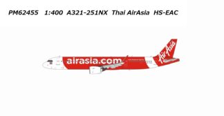 PM62455 Panda Models THAI AIRASIA / タイ エアアジア A321-251NX HS-EAC 1:400 予約