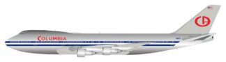 B-741-AIRPORT75-50-P B-MODELS Columbia / コロンビア航空 Airport 75 B747-100  1:200 スタンド付 予約