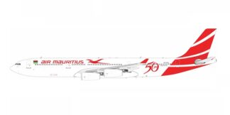 343MK1224R IN Flight200 Air Mauritius / モーリシャス航空 A340-300 3B-NBJ スタンド付き 1:200 予約