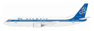 734OL0724 IN Flight200 Olympic Air / オリンピック航空 B737-400 SX-BKG スタンド付き 1:200 予約