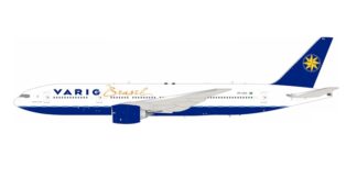 772VR1024 IN Flight200 Varig / ヴァリグブラジル航空 B777-200ER PP-VRA スタンド付き 1:200 予約