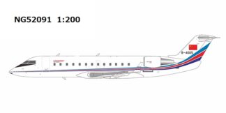 NG52091 NG MODELS People's Liberation Army Air Force (PLAAF) / 中国軍/中国人民解放軍空軍 new tail CRJ-200LR B-4005 1:200 予約