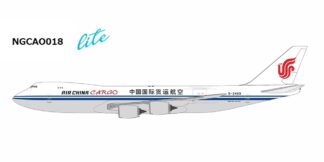 NGCAO018 NG Lite MODELS AIR CHINA Cargo / 中国国際貨物航空 fantasy livery; “Cargo” in red font B747-8F B-2489 1:400 予約