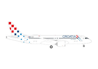 538275 Herpa Croatia Airlines / クロアチア航空 A220-300 9A-CAE Zagreb 1:500 予約