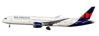 SA4085A JC WING Air Premia / エアプレミア B787-9 Flaps Down HL8701 1:400 予約