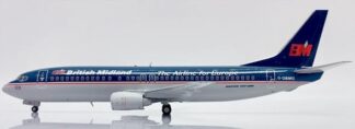 XX20261 JC WING BRITISH MIDLAND/BMI / ブリティッシュ・ミッドランド航空 The Airline for Europe B737-400 G-OBMG スタンド付 1:200 予約