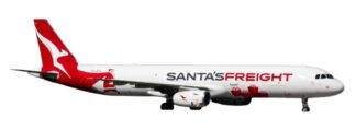 XX40613 JC WING Qantas Freight / カンタス・フライト Santa's Freight A321(P2F) VH-XF4 1:400 予約