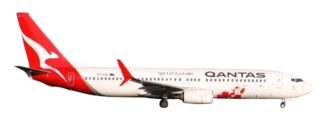 XX40614 JC WING Qantas Airways / カンタス航空 Santa B737-800 VH-VZX 1:400 予約