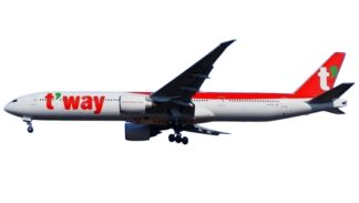 11990 Phoenix T’way Air / ティーウェイ航空 B777-300ER HL8706 1:400 予約