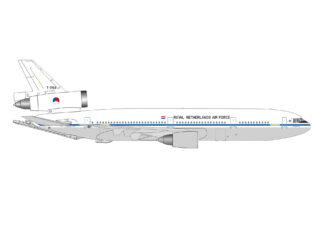 538374 Herpa ROYAL NETHERLANDS AIR FORCE / オランダ空軍 オランダ王立空軍 KDC-10 T-264 334 Sqn, Eindhoven AB Prins Bernhard 1:500 予約