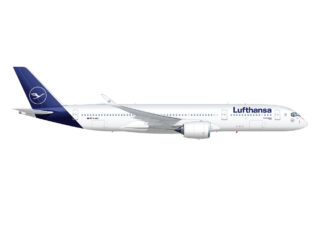 559577-001 Herpa Lufthansa / ルフトハンザドイツ航空 A350-900 D-AIXT Leipzig 1:200 予約