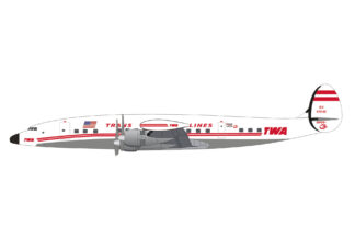 614467 Herpa SNAPFIT TWA Trans World Airlines / トランス・ワールド航空 L-1049G N7104C 1:125 予約