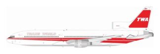 1011TW1103 IN Flight200 TWA Trans World Airlines / トランス・ワールド航空 L-1011 N11003 スタンド付き 1:200 予約