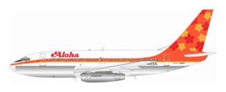 732AQ0924P IN Flight200 Aloha Airlines / アロハ航空 B737-200 N823AL スタンド付き 1:200 予約