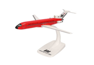 614016 Herpa SNAPFIT Braniff International Airways / ブラニフ航空 B727-200 N401BN Solid Red 1:200 予約