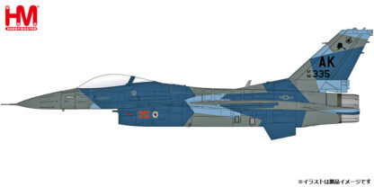 HA38005 HOBBY MASTER U.S. Air Force / アメリカ空軍 F-16C Blue Splinter Eielson AFB 1:72 予約