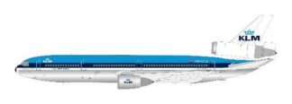103KL0825P IN Flight200 KLM / KLMオランダ航空 McDonnell Douglas DC-10-30 PH-DTE スタンド付き 1:200 予約