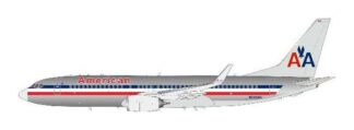 738AA0825P IN Flight200 American Airlines / アメリカン航空 Polished B737-800 N889NN スタンド付き 1:200 予約