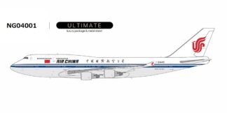 NG04001 NG MODELS AIR CHINA / 中国国際航空 Farewell flight B747-400 B-2445 1:400 予約