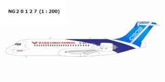 NG20127 NG MODELS COMAC Express / COMACエクスプレス C909 B-657Y 1:200 予約