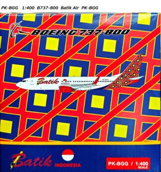 PK-BGG Panda Models Batik Air / バティック・エア B737-800 PK-BGG 1:400 予約