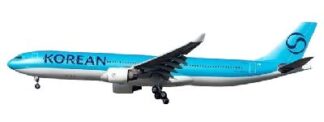 SA4100 JC WING Korean Air / 大韓航空 NC A330-300 HL8025 1:400 予約