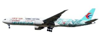 XX40722A JC WING China Eastern Airlines / 中国東方航空 Shanghai Museum B777-300ER Flaps Down B-7349 1:400 予約