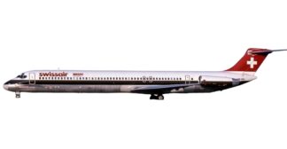 12020 Phoenix Swissair / スイス航空 MD-81 HB-INH 1:400 予約