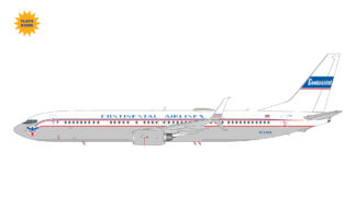 G2UAL1407F GEMINI 200 United Airlines / ユナイテッド航空 B737-900ER  N75435 "Continental" retro w/ flaps; upgrade stand 1:200 予約