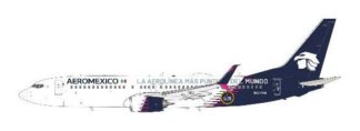738AM0625C IN Flight200 Aeromexico / アエロメヒコ B737-800 N957AM スタンド付き 1:200 予約